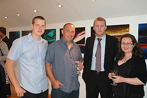 Group at Jerpoint Exhibition - Flogas sponsors 'The Vessels' Exhbition at Jerpoint Glass