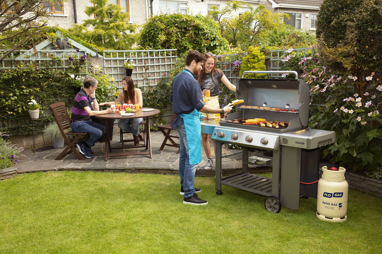 cooking outdoors