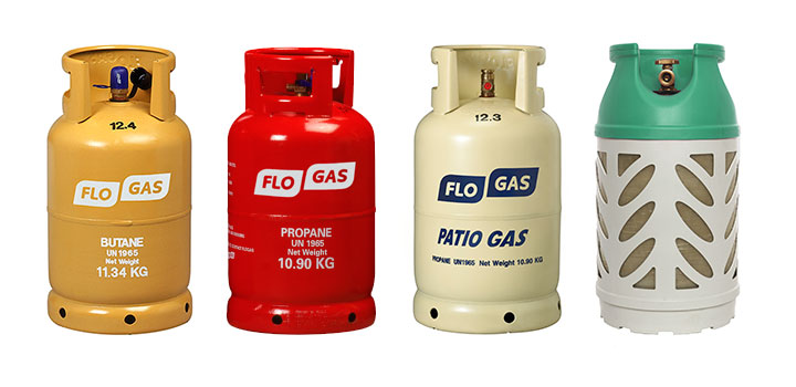 Butane and propane bottled gas for gas heaters, patio gas, bbqs