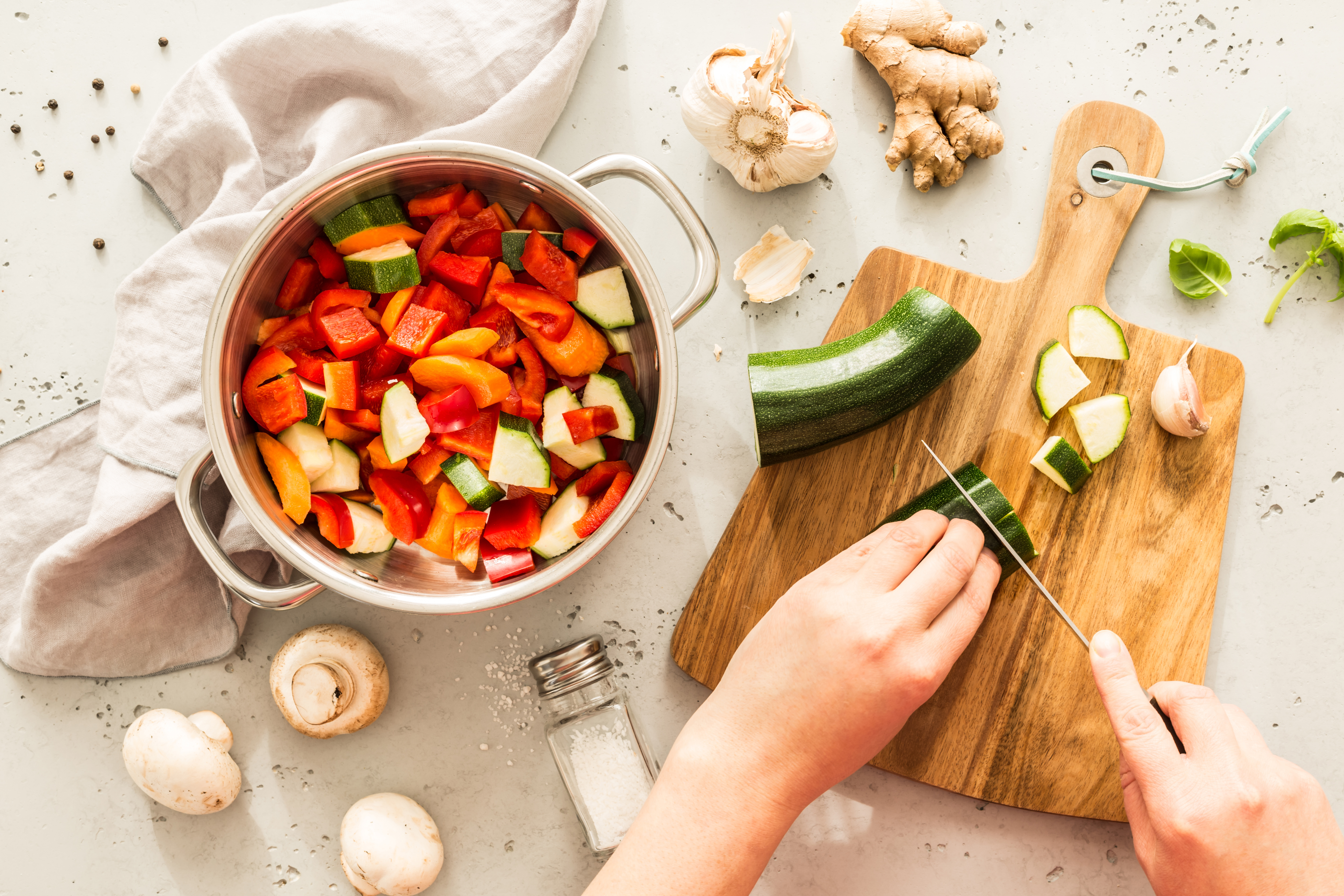 cooking at home