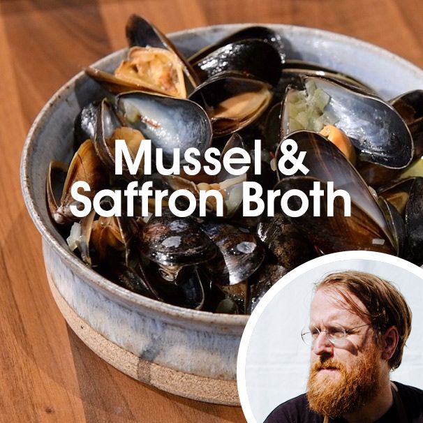 Mussel & Saffron Broth with JP McManus