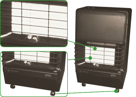 Cabinet Heater Safety Diagram